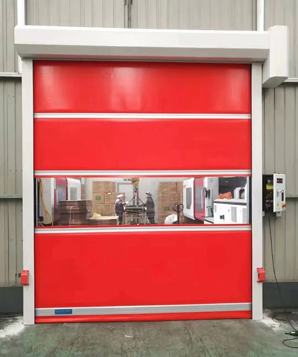 刚察快速刚察卷帘门提升电子制造厂房分区管理效率